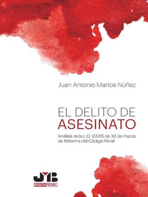 cover image of El delito de asesinato